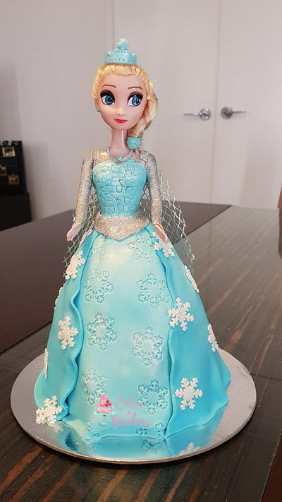 Frozen Elsa Cake - Cake by Jenii Prasad