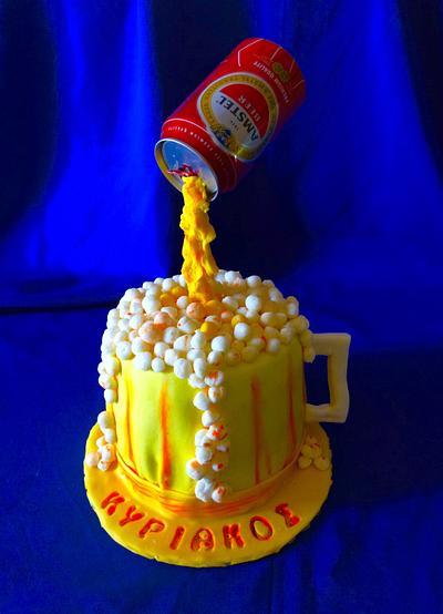 Beer mug cake  - Cake by Dora Th.