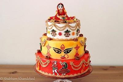 Navaratri Cake - Cake by Shubhkitchen