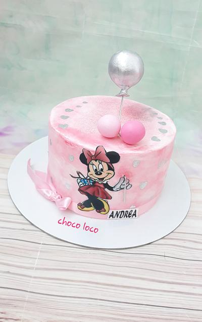 Miinie Mouse cake - Cake by Choco loco