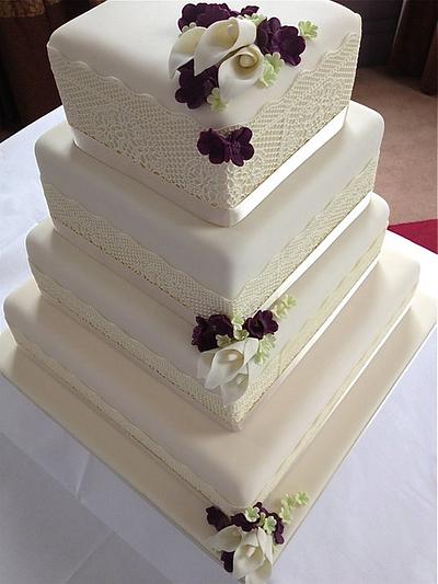 Wedding Bouquet Cake - Cake by cakesbymiriam