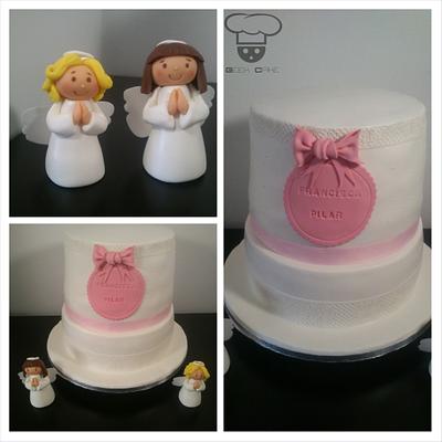 Baptism Cake - Cake by Geek Cake
