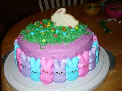Our peep cake - Cake by Ashley