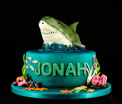 Jonah's shark - Cake by Sweet Harmony Cakes