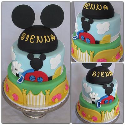 Mickey Mouse Clubhouse - Cake by Jolirose Cake Shop