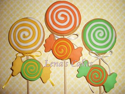 Lollipops and Candies! - Cake by Eleni Katsaraki
