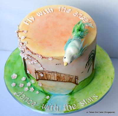Fly with the Angels - Cake by Jo Finlayson (Jo Takes the Cake)
