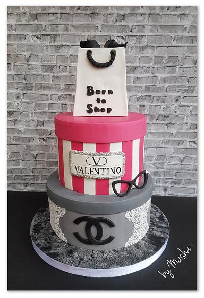 Shopaholic big birthday cake - Cake by Sweet cakes by Masha