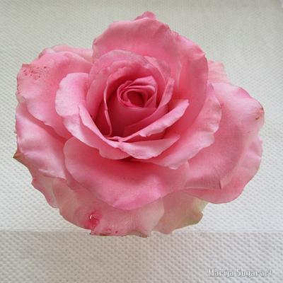 Pink roses - Cake by MarijaSugarart