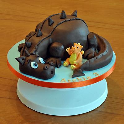 Dragon Cake - Cake by Sylvania Cakes - Exeter