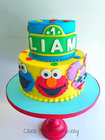 Sesame Street - Cake by Clara Marie's Bakery