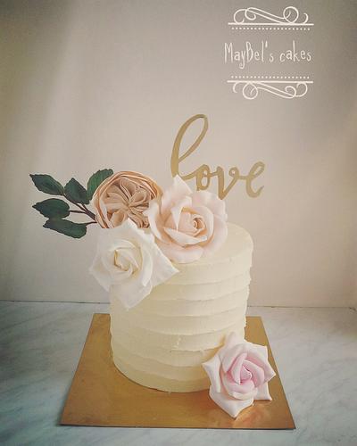 Love cake - Cake by MayBel's cakes