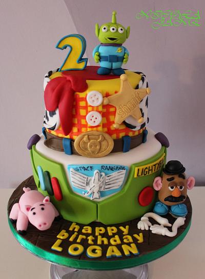 Toy Story - Cake by nicola thompson