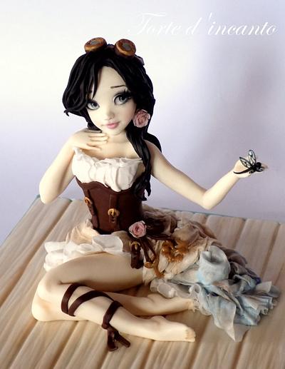 Isabella... steampunk doll - Cake by Torte d'incanto - Ramona Elle