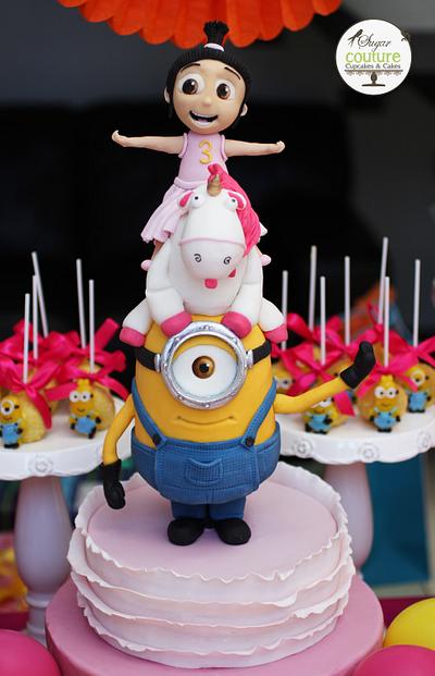 Minions cake  - Cake by SugarCoutureCR