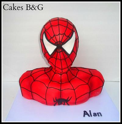 3D Spiderman Cake - Cake by Laura Barajas 