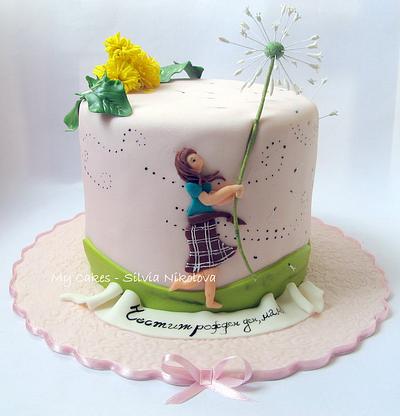 Dandelion Cake - Cake by marulka_s