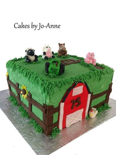 75 Years on the Farm - Cake by Cakes by Jo-Anne