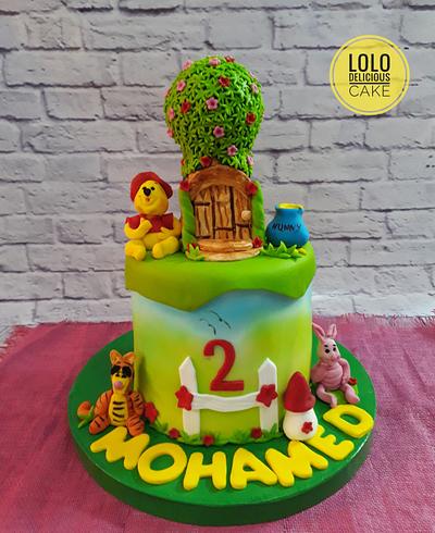   The  winnie pooh cake  - Cake by lolo delicious cake 