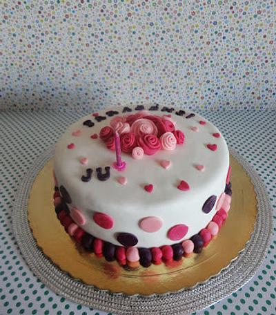 Pink cake - Cake by ItaBolosDecorados