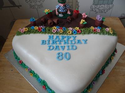 gardener birthday cake - Cake by bet76
