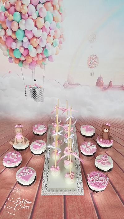 Baby shower sweet table - Cake by Zaklina