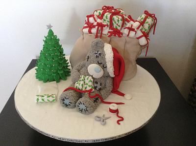 Tatty Ted 'Night before Christmas' - Cake by Bev Miller