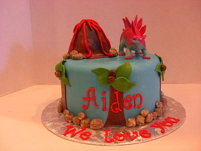 Dino Cake - Cake by eperra1