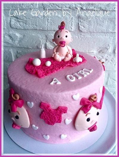 Babyshower cake - Cake by Cake Garden 
