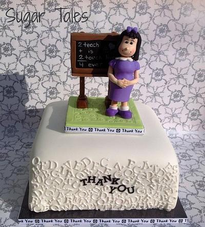 Thank You - Cake by Sugar Tales