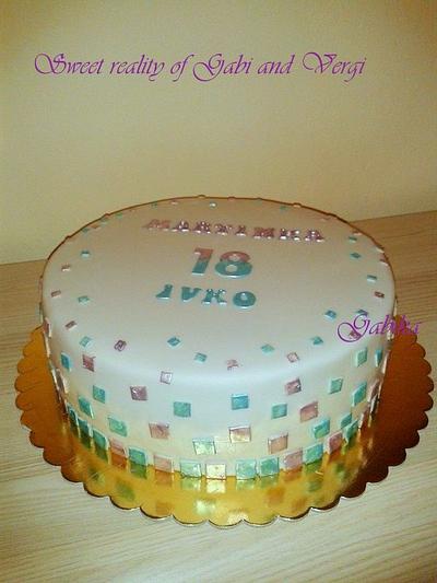 Birthday cake - Cake by Gabika