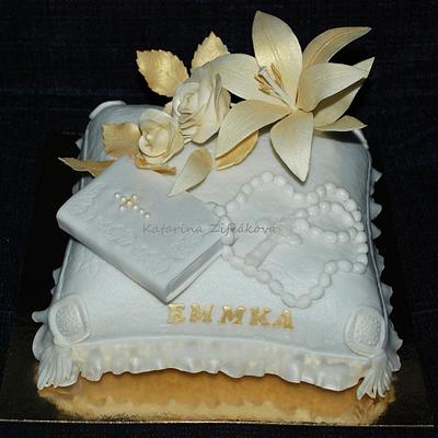 lilly and roses... - Cake by katarina139