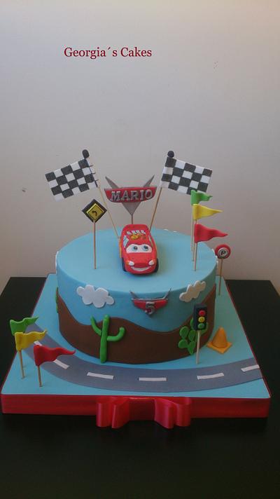 CARS - Cake by Georgia´s Cakes 