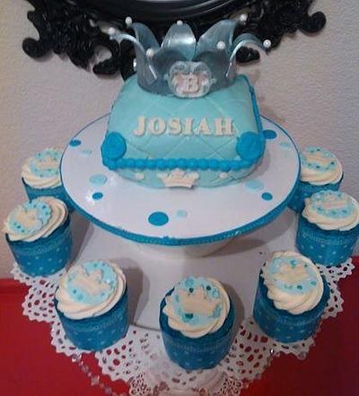 Prince Theme baby shower - Cake by Angelica (Angie) Zamora 