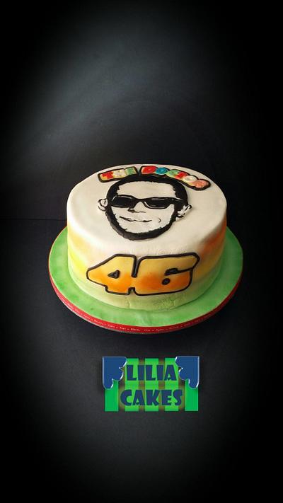 Valentino Rossi / The Doctor - Cake by LiliaCakes