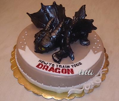 How to train a dragon - Cake by totti