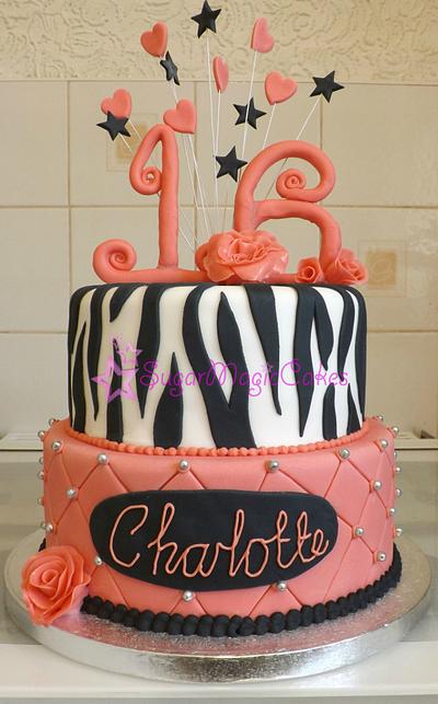 Sweet 16 ♥ - Cake by SugarMagicCakes (Christine)