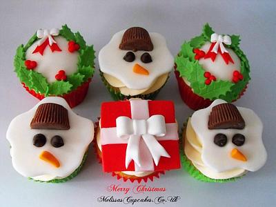 Christmas Cupcakes - Cake by Melissa's Cupcakes
