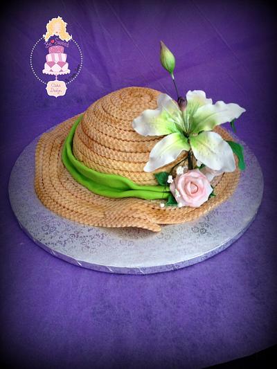 Torta Cappello con fiori - Cake by BeSweet