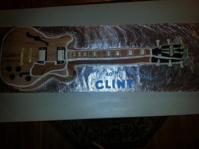 Guitar Cake - Cake by Mimi's Cakes and Goodies