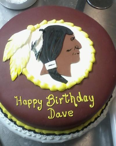 Redskins - Cake by Donna Tokazowski- Cake Hatteras, Martinsburg WV