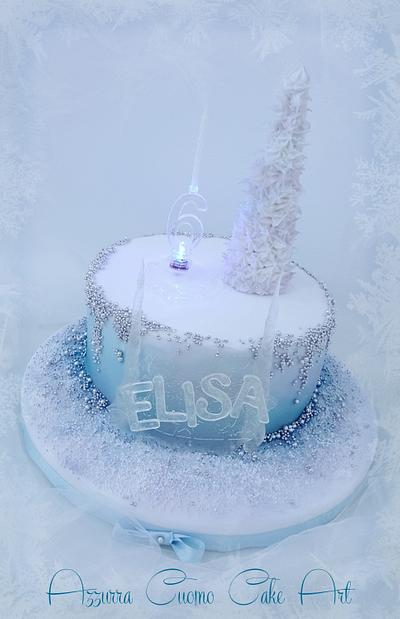 Frozen cake - Cake by Azzurra Cuomo Cake Art