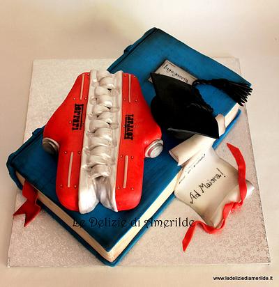 degree in mechanical engineering - Cake by Luciana Amerilde Di Pierro