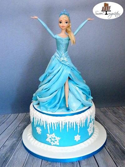 Frozen Doll cake - Cake by Urszula Landowska
