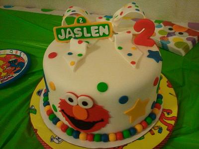 Elmo - Cake by Sandy 