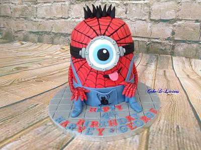 Minion Spiderman - Cake by Sweet Lakes Cakes