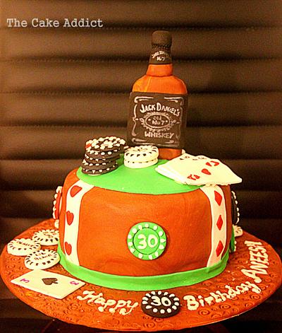 Poker Cake - Cake by Sreeja -The Cake Addict