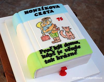 Czech Children's Book - Cake by Jana