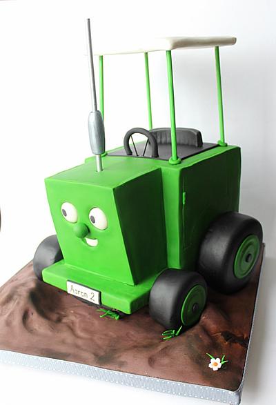 Tractor Tom cake - Cake by Elaine Boyle....bakemehappy.ie