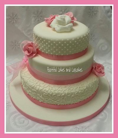 Wedding Renewal Cake - Cake by bootifulcakes